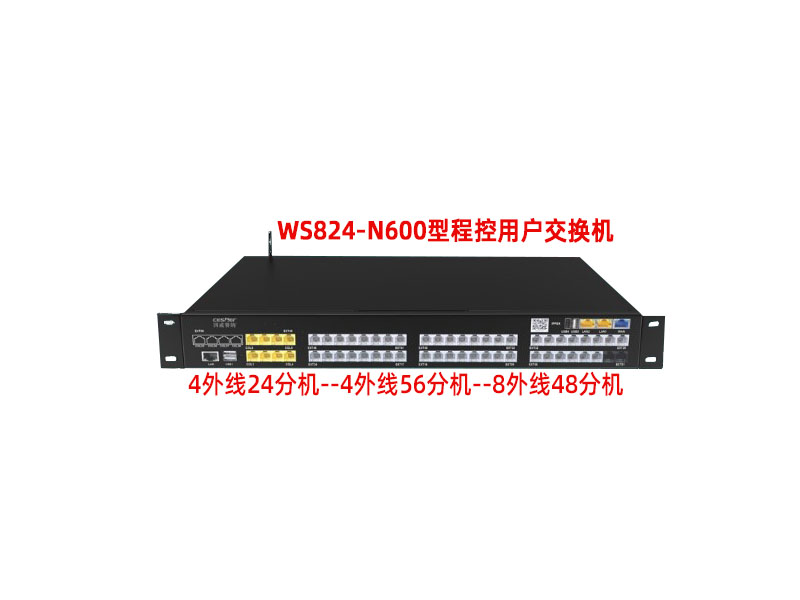 国威塞纳WS824-N600型程控电话交换机